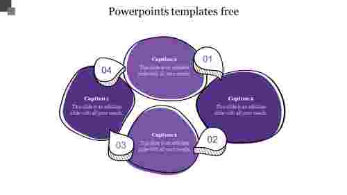 powerpoints templates free-Purple